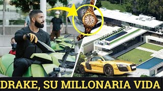 DRAKE, todos sus EXCENTRICOS  LUJOS | Conoce su ENORME MANSIÓN, JOYAS Y  GUSTOS que NO CREERÍAS