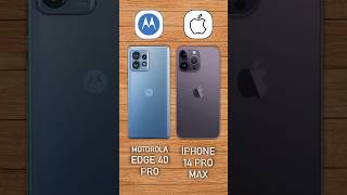 Motorola Edge 40 Pro vs iPhone 14 Pro Max