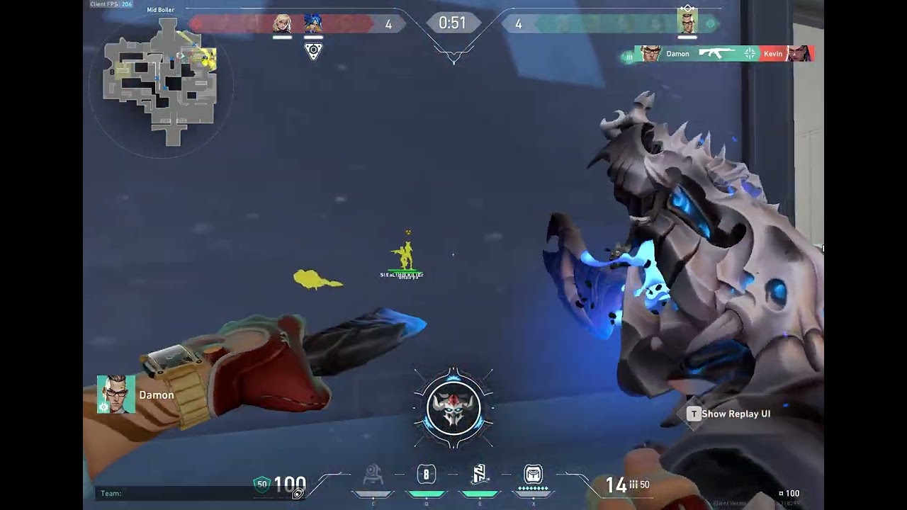 Chamber ACE (Zero Damage)| Primordium Vandal | Valorant | Mumbai server