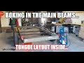 M1083A1 7 ton trailer build day 2 (crossmembers, tongue layout and thoughts)