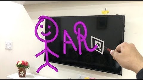 Augmented Reality 3D Drawing using ARKit + OpenCV + Aruco Markers