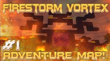 Firestorm Vortex Minecraft Adventure Map! -Episode 1: Diving Into Hell