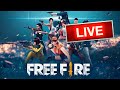 Free Fire AO VIVO jogando com inscritos no youtube - LIVE 24