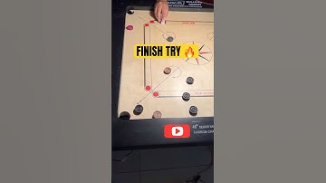 INSANE CARROM SHOT ll FINISH TRY ll TRICKS ll CUT & REBOUND ll #carrom_board_game #carromboard #play