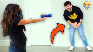 Alie Hitting Daniel in the Groin!! π±π₯ (Nutshots) Spy Ninjas Chad Wild Clay Vy Qwaint Melvin PZ9