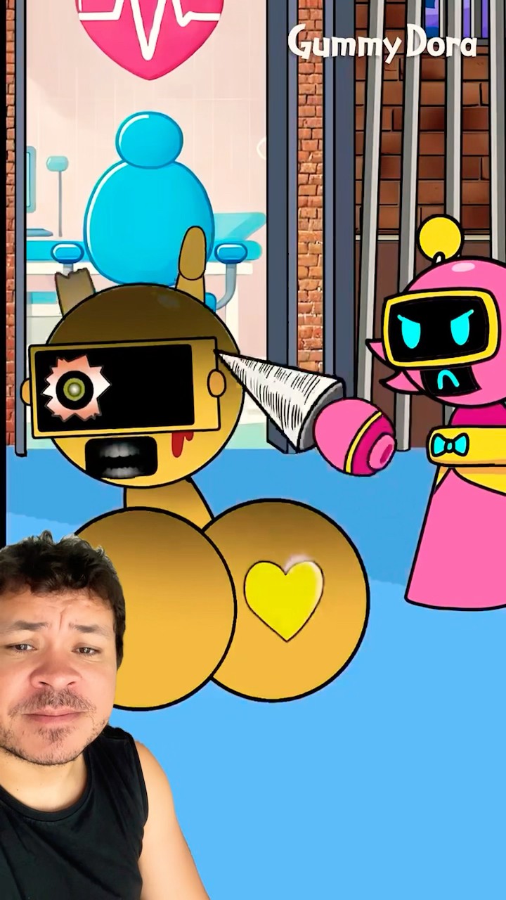 PINK BOT FORMATANDO OS ROBÔS #mayumigames #sprunki #shortsvideo #youtubeshorts