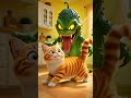 The Cat Who Was Afraid of Cucumbers... But Didn't Know Why #animation  #pixarstyle #shortfilm #viral