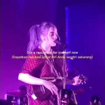 Hotline Bling - Drake ( Cover Billie Elish ) Lirik