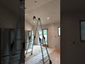 1 day of drywall mud and taping construction home diy
