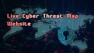 Live Cyber Threat Map Three website 🌍🔄