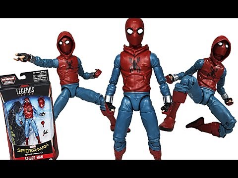 marvel legends spider man homemade suit