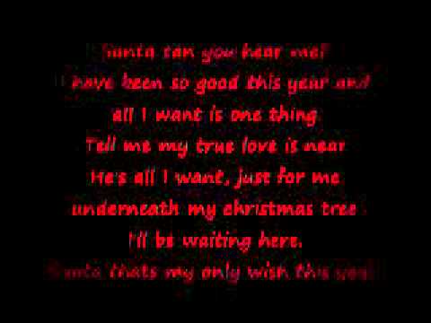 My Only Wish (This Year) Lyrics