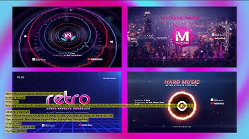 Music Visualizer Pack | After Effects Template | VideoHive 26261391