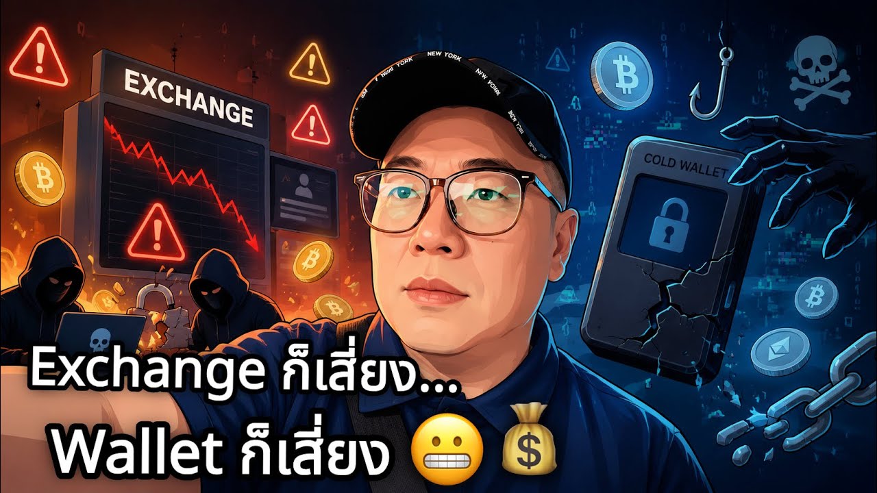 ความจริงที่ต้องยอมรับ: การถือ Crypto ยุคนี้ไม่มีคำว่าปลอดภัย 100% 🥴