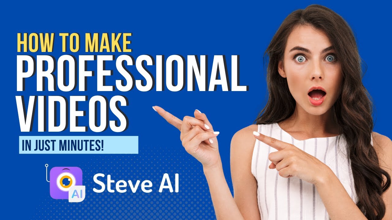 Create a Professional Video in Minutes with Steve.Ai