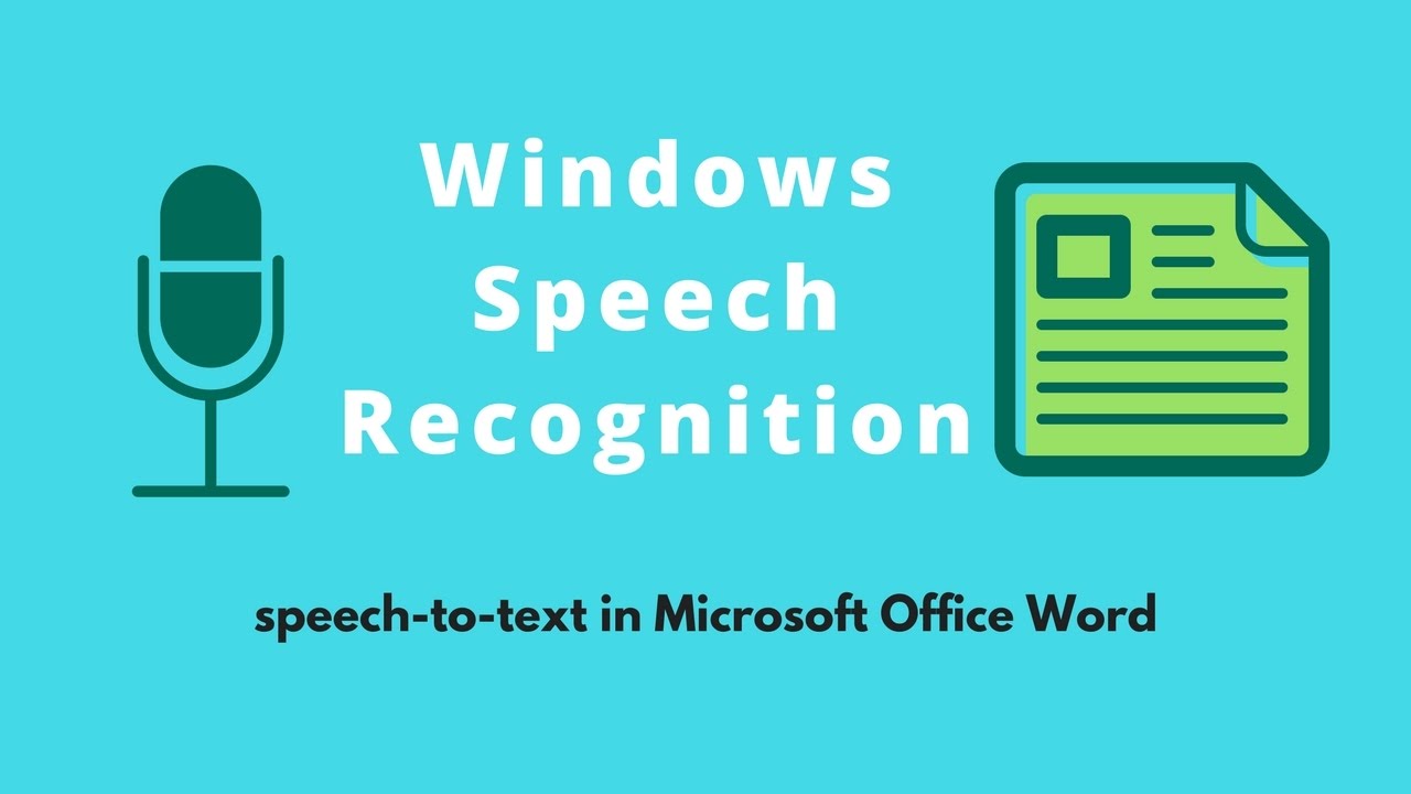 speech to text windows 10 word