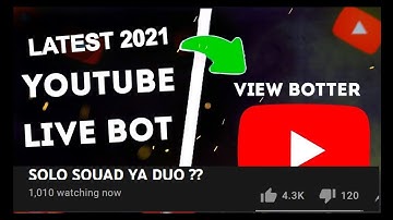 YouTube Live Stream View Bot FREE WORKING July 2021