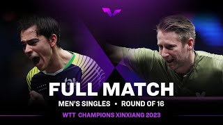 FULL MATCH | Ruwen FILUS vs Hugo CALDERANO | MS R16 | #WTTXinxiang 2023