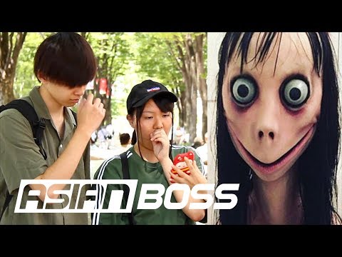 Japanese People React To Momo Suicide Challenge | ASIAN BOSS