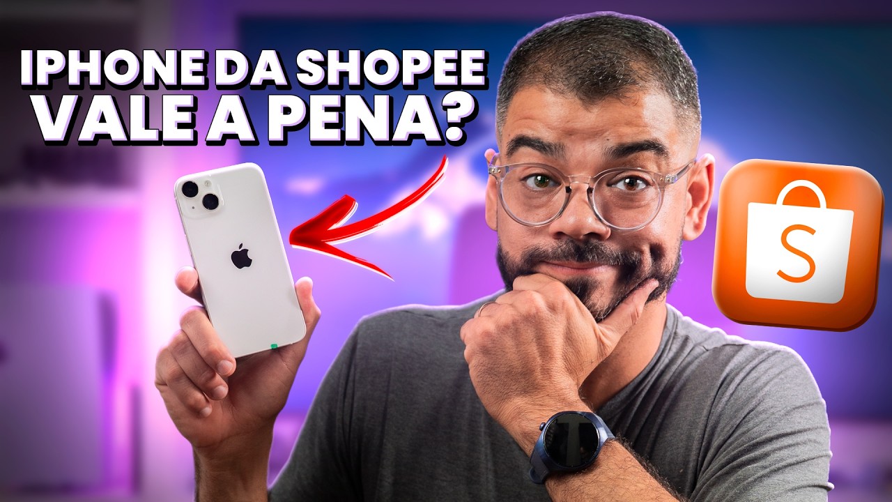 FUI ENGANADO! COMPREI UM IPHONE USADO NA SHOPEE E ME DEI MAL!