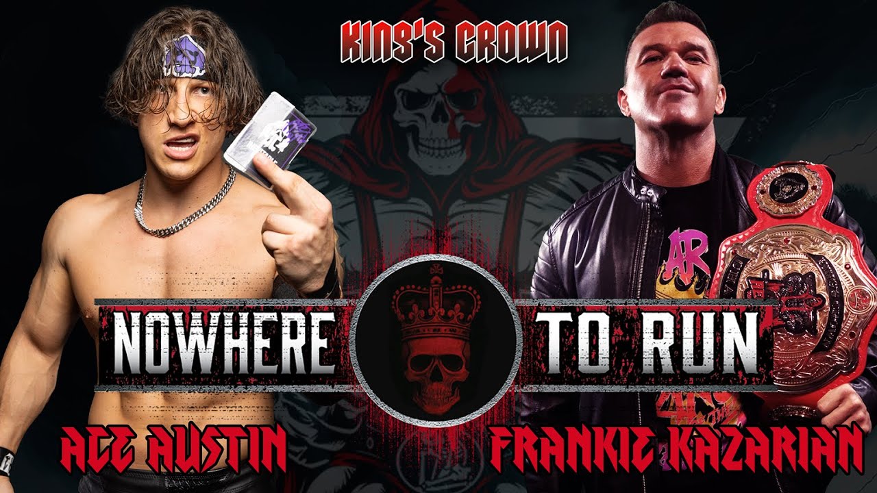 Franke Kazarian Vs Ace Austin - FREE - Full Match From Reaper Wrestling's Nowhere to Run
