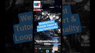 WeatherFront Tip: Export & Loop Functionality (Save and Share Weather Data)⬆️👌🏼🤩
