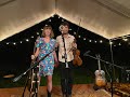 Vivian leva and riley calcagno in the meadow at riverdog