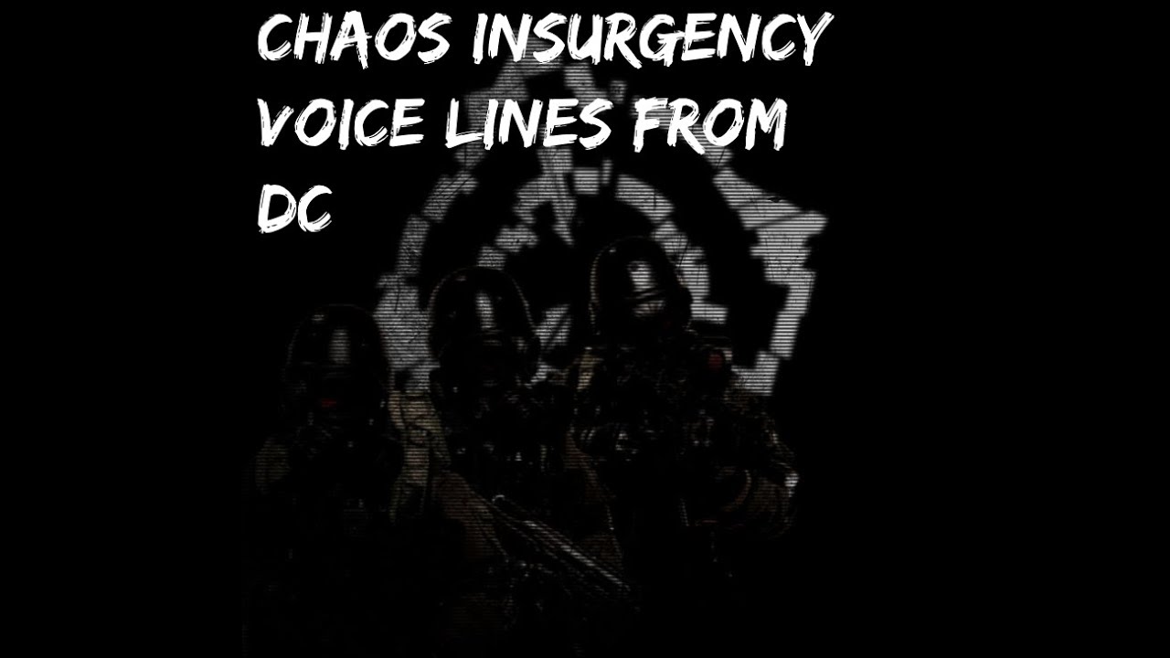 SCP: Director's Cut Chaos insurgency Voice lines(OLD) - YouTube