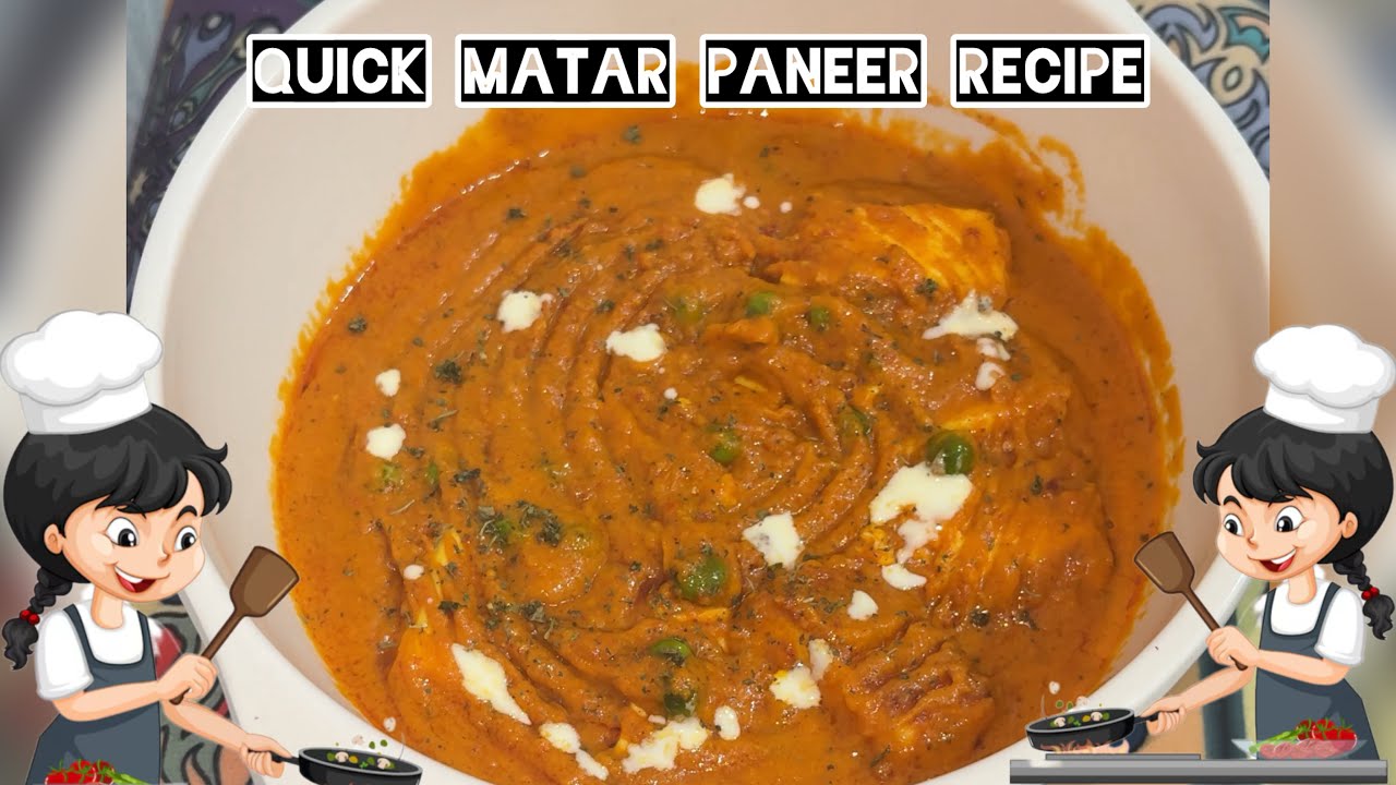 Quick 20min MATAR PANEER recipe.. ab try nai kia toh kab karoge..@Cook_with_sana-c247 #viral #shorts