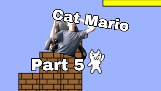 I'M HORRIBLE AT THE EASIEST LEVEL?? - Cat Mario Part 5 screenshot 5