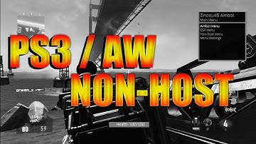 AW Zancou45 [PS3/CFW/SPRX] FREE NON-HOST SPRX MOD MENU W/ DOWNLOAD!!