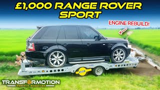 THE CHEAPEST RANGE ROVER SPORT ENGINE RESTORATION