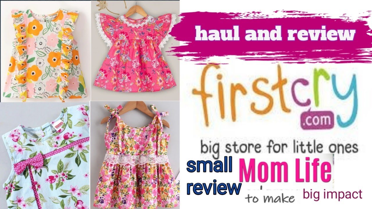 SUMMER SHOPING HAUL first cry baby girl summer cloth haul/