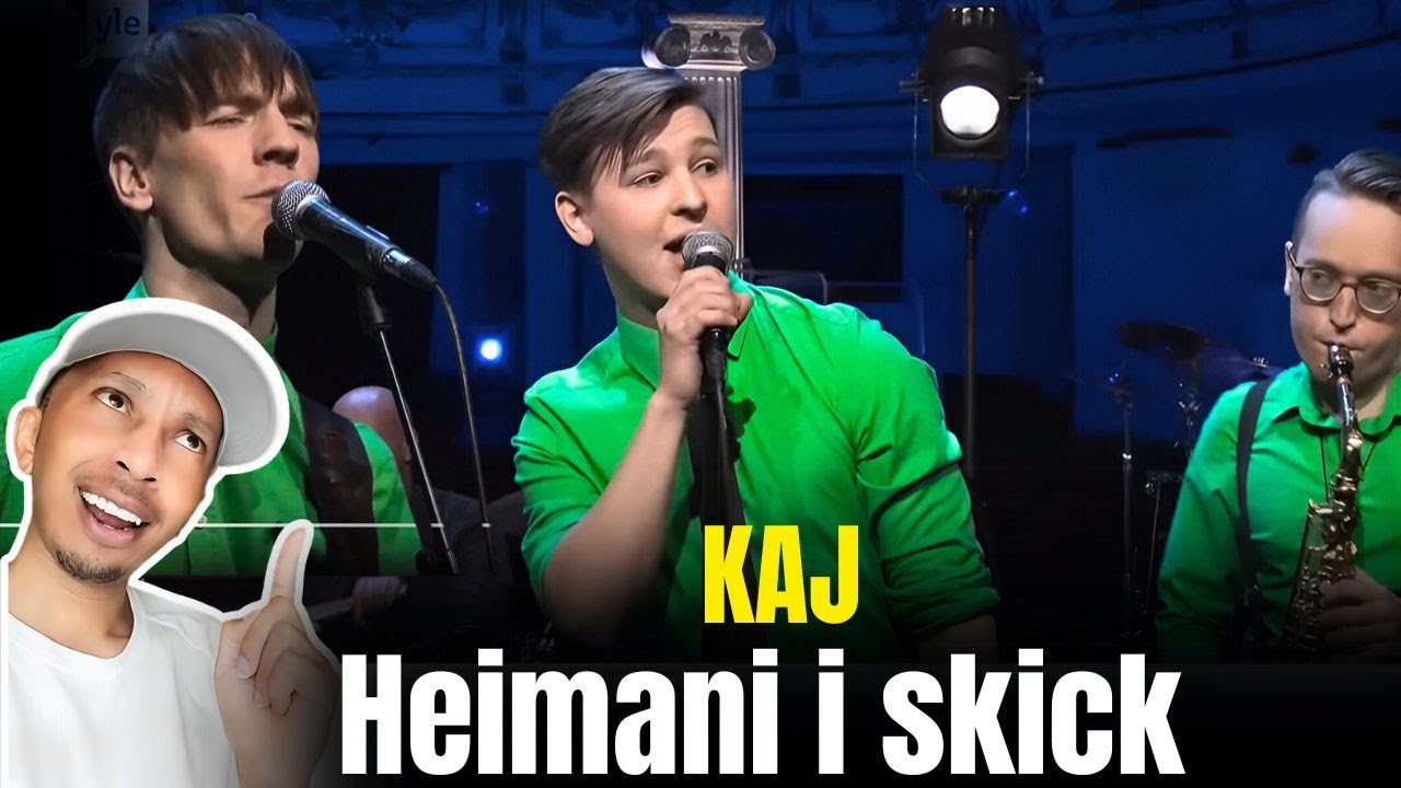 REACTION to KAJ - Heimani i skick (Live performance)