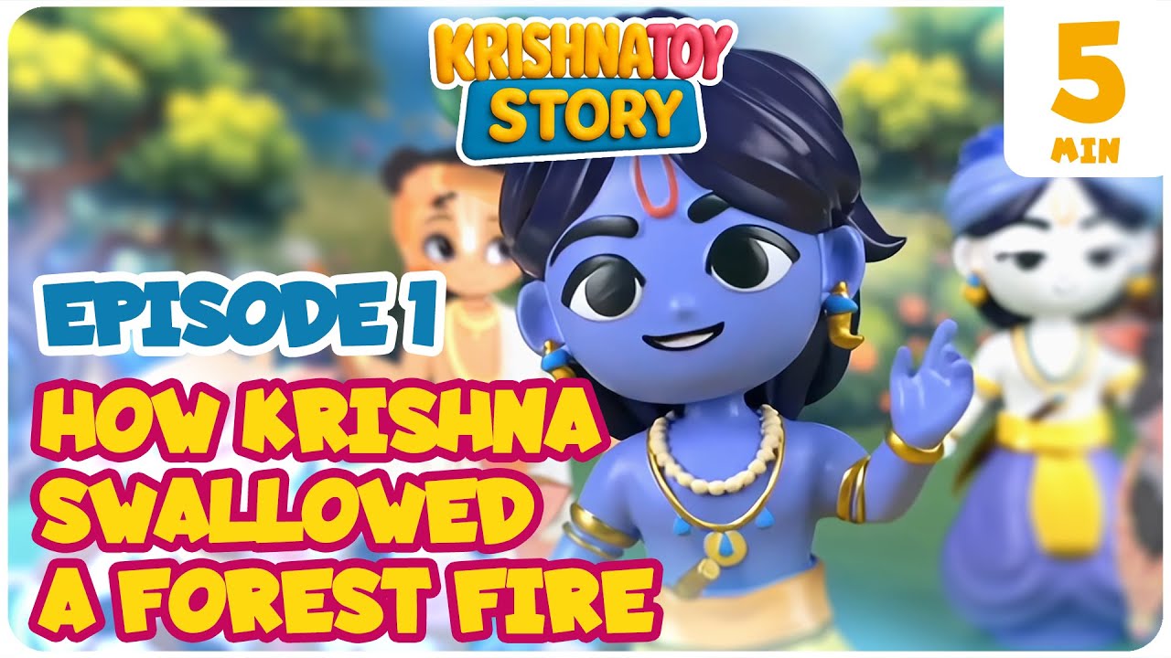 How Krishna Swallowed a Forest Fire