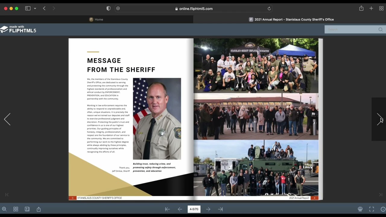 Stanislaus County Sheriff’s Office Annual Report 2021