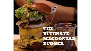 MacDonald's Create Your Own Taste &  THE BIGGEST BURGER MADE