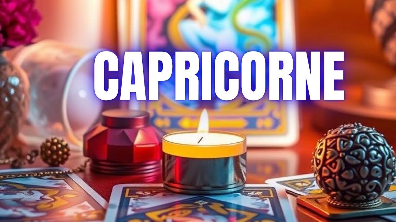CAPRICORNE L'amour est réel ! ... Mais ils sont distants car ils sont perturbés... - Tirage de tarot