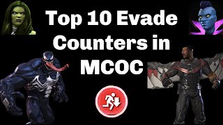 Top 10 Evade Counters in MCOC (June 2021) - Marvel Contest of Champions