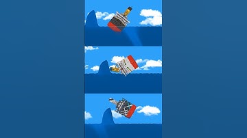 Different ships vs tsunami (4) #floatingsandbox