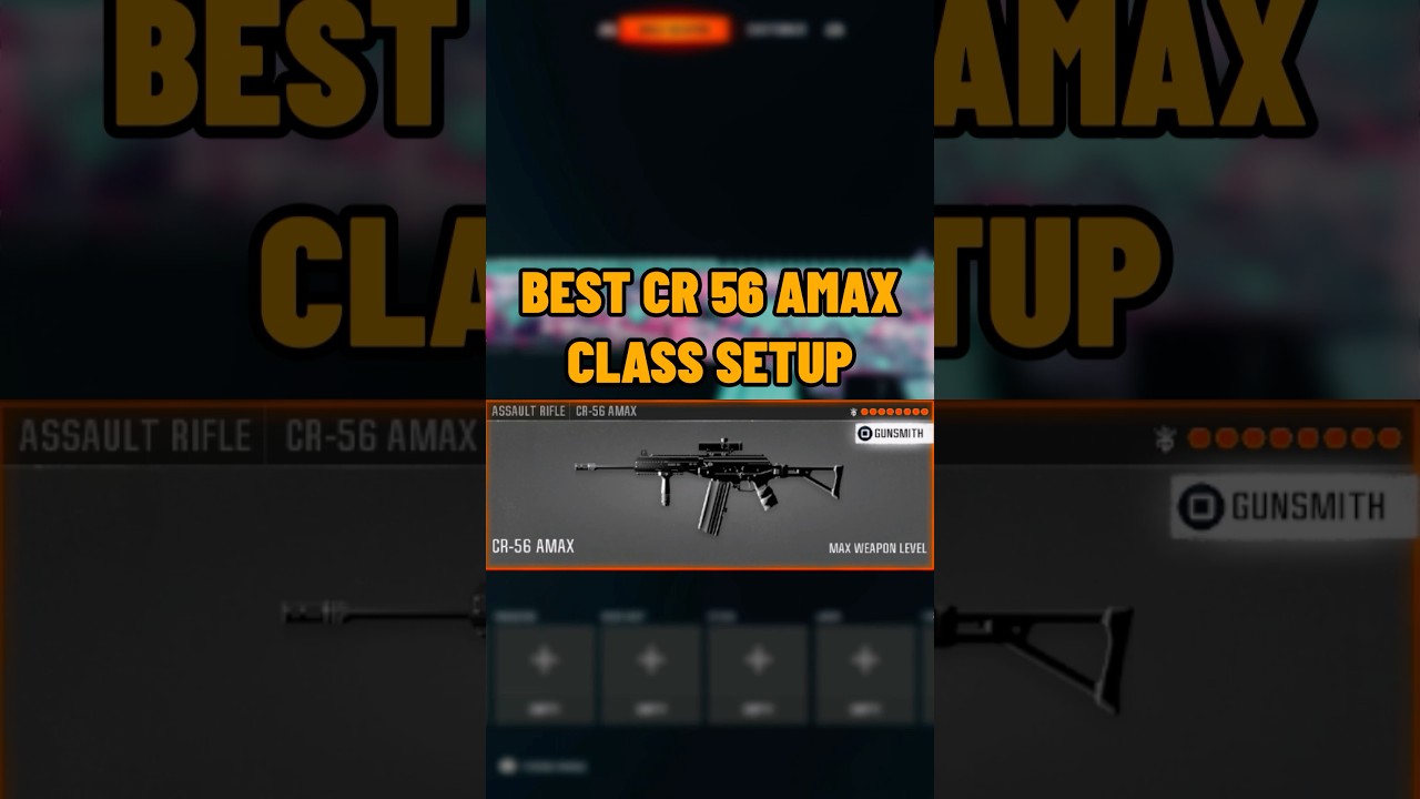 new BROKEN CR 56 AMAX CLASS SETUP in BLACK OPS 6!