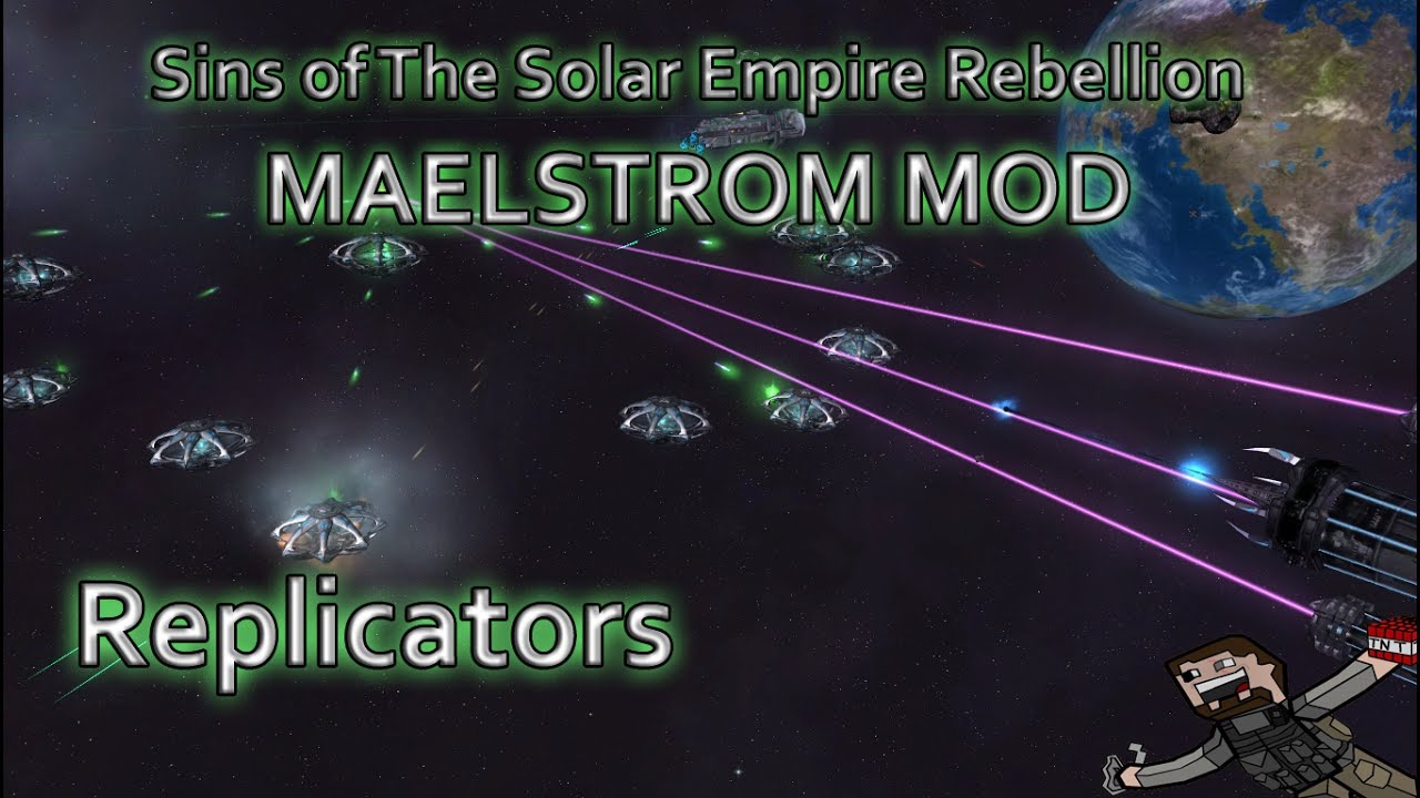Sins of the solar empire Rebellion (MAELSTROM Mod) Replicators Review