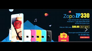 Oferta de lanzamiento en ZOPO COLOR C  ZP330!!!