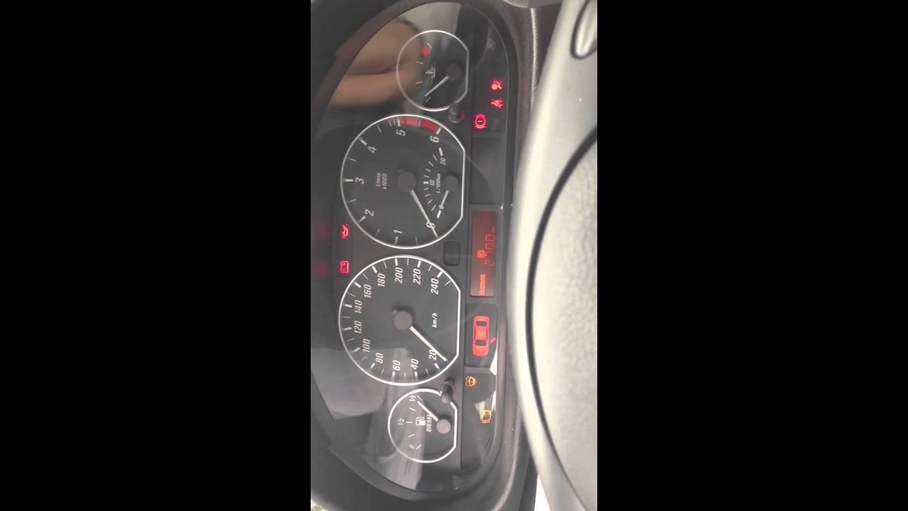 Bmw e46 high beeping sound. - YouTube