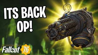 2 SHOT Gauss Minigun Is Back And Its The Best Build Again | Fallout 76