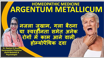 Argentum Metallicum homeopathic Medicine |