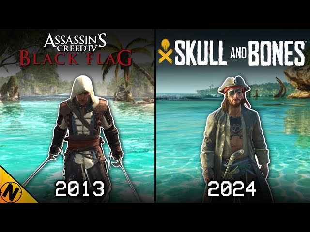 Skull & Bones vs Assassin's Creed IV Black Flag | Direct Comparison class=