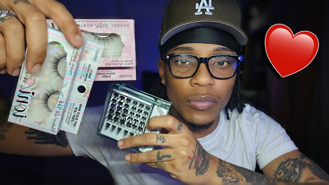 ASMR Close Guy Friend gives you Eyelash Extensions ✨(Personal Attention)