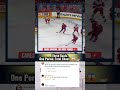 Three Goals. One Period. Total Chao 😱🏒 #sports #viral #carolinahurricanes #nhl #hockey #shotrs