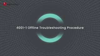 4001-1 Offline Troubleshooting Procedure